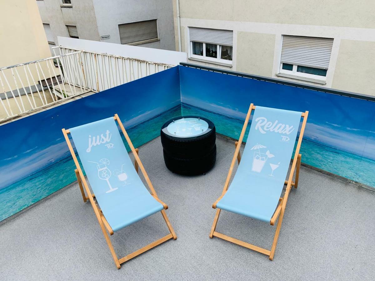 Schoenes Apartment Terrasse 2P. Stadtnah Wuerzburg Wlan Exterior foto